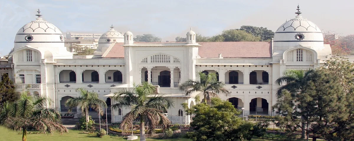 The domes and arcades of the King Edward Medical University main building